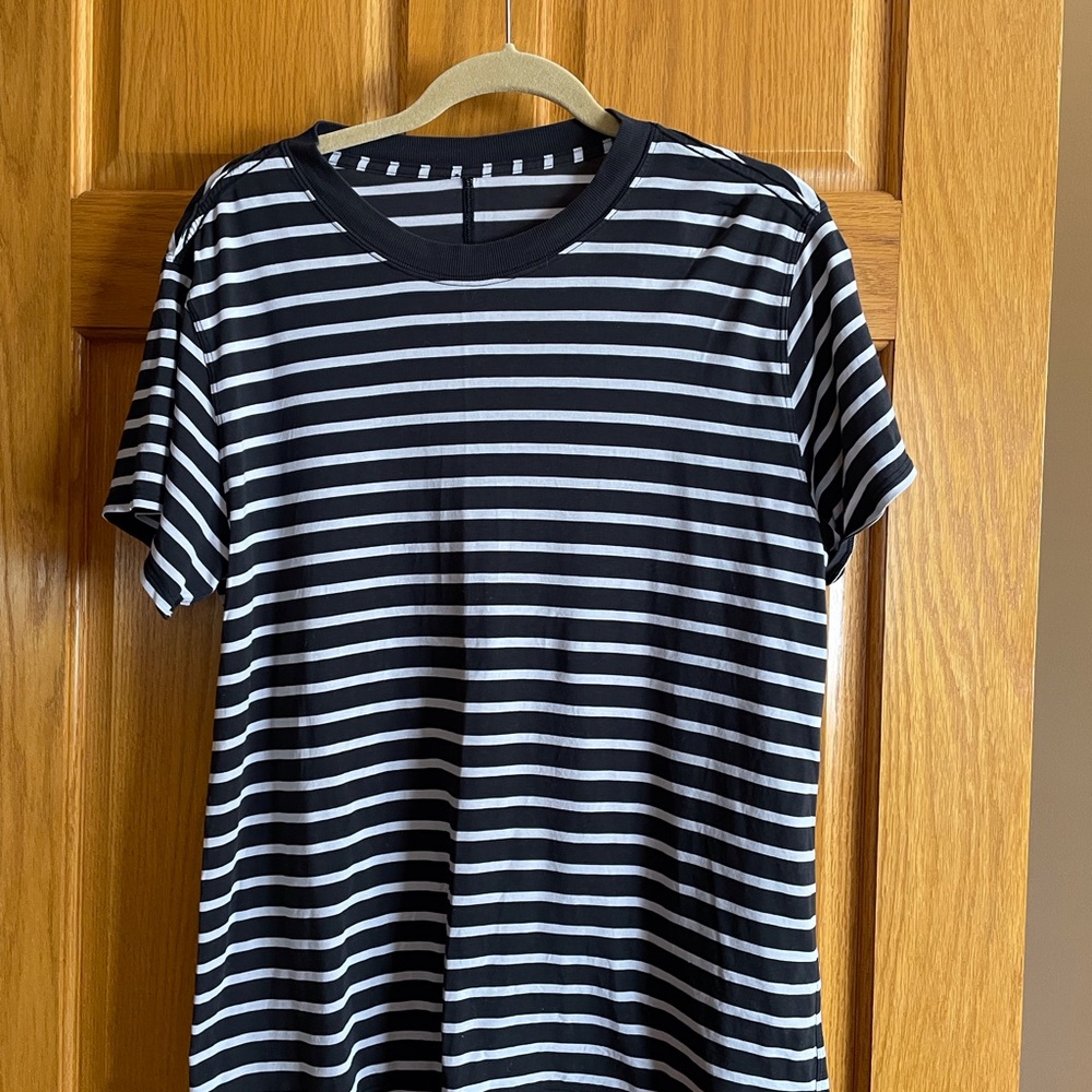 Lululemon striped crewneck top